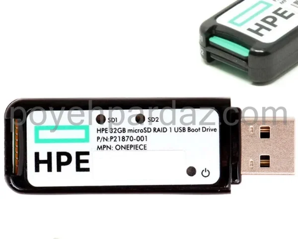 HPE 32GB microSD RAID 1 USB Boot Drive P21868-B21