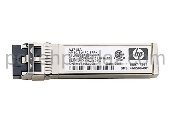HPE H-series 8Gb Short Wave Fibre Channel SFP+ 1 Pack Transceiver —— AJ718A