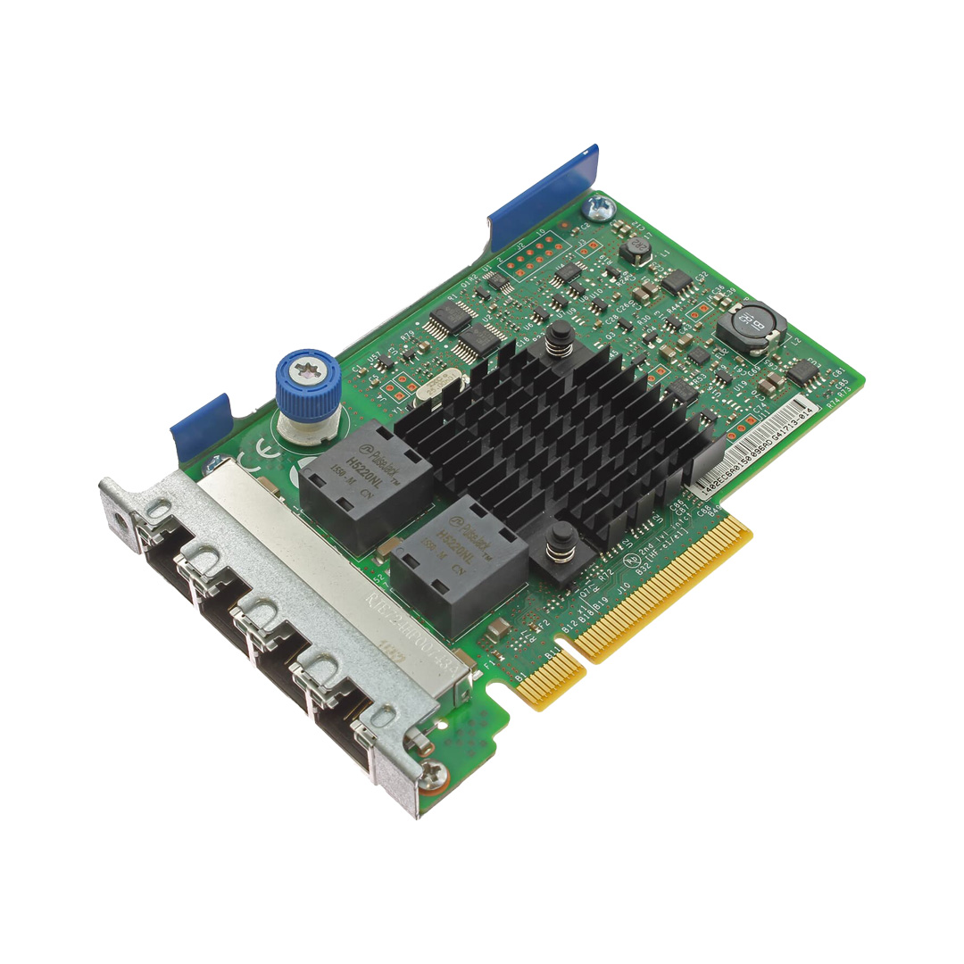 کارت شبکه HPE Ethernet 1Gb 4-port 366FLR Adapter
