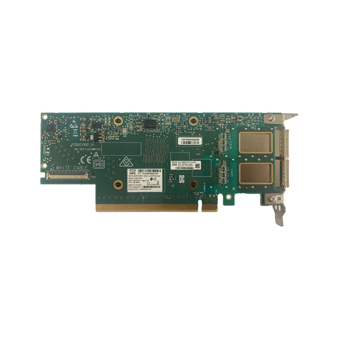 HPE InfiniBand HDR100/Ethernet 100Gb 2‑port QSFP56 PCIe4 x16 Adapter