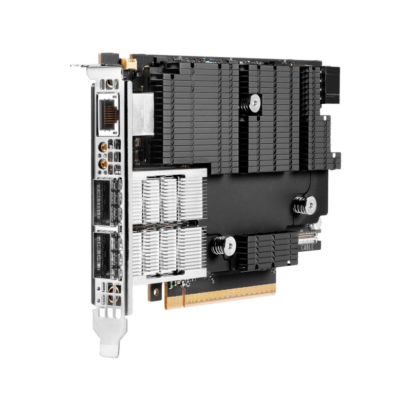 HPE InfiniBand NDR200 Ethernet 200GbE 2-port QSFP112 PCIe5 x16 Adapter