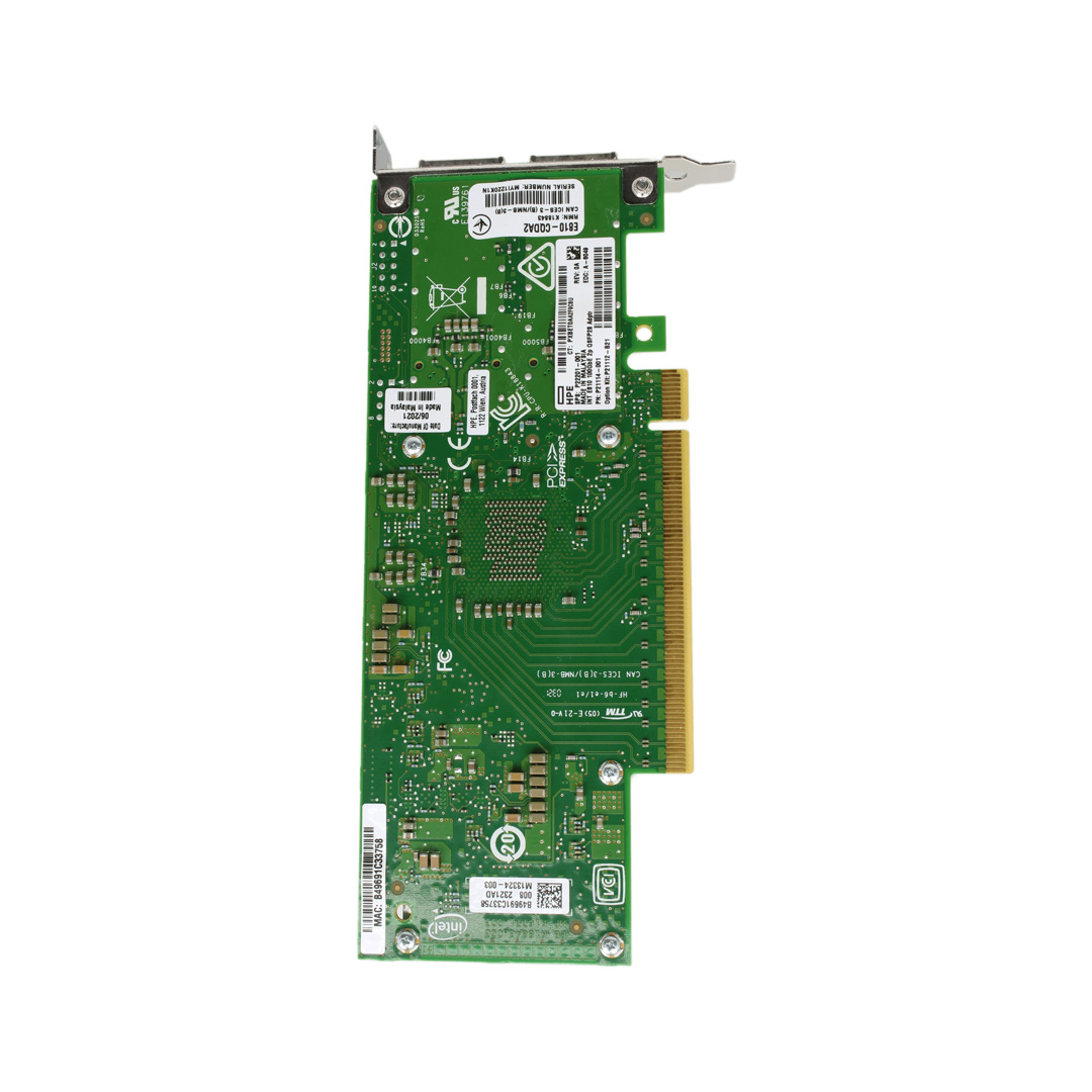 Intel E810-CQDA2 Ethernet 100Gb 2-port QSFP28 Adapter for HPE