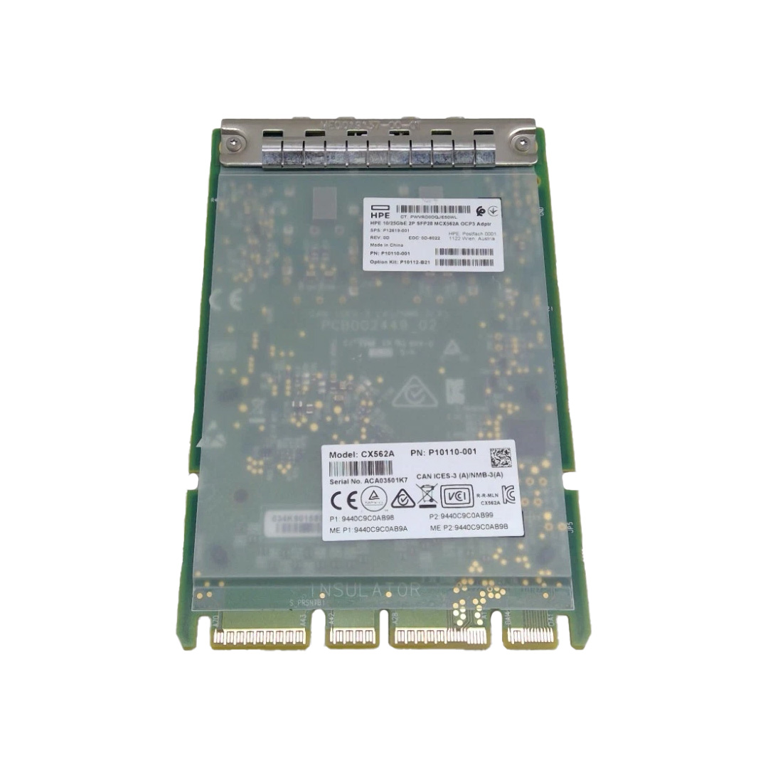 Mellanox MCX562A-ACAI Ethernet 10/25Gb 2-port SFP28 OCP3 Adapter for HPE